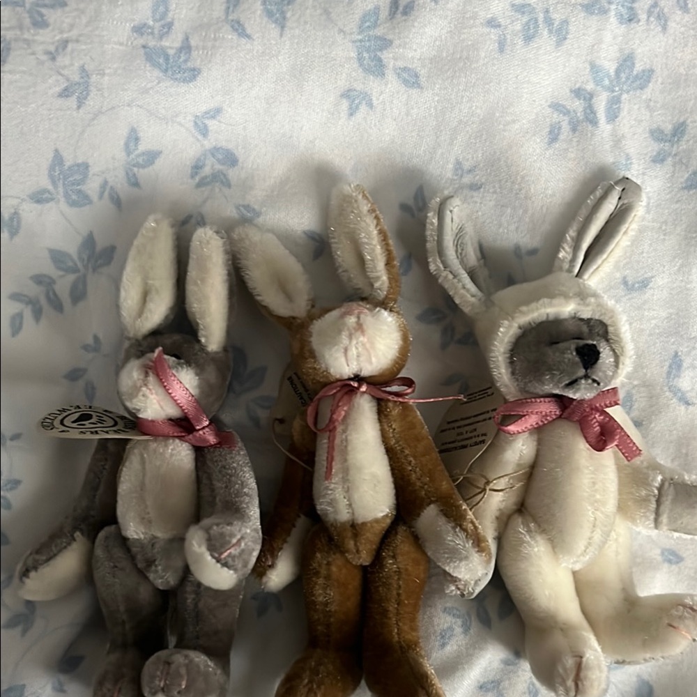 Boyds Bears Gray and Brown Stuffed Animal
